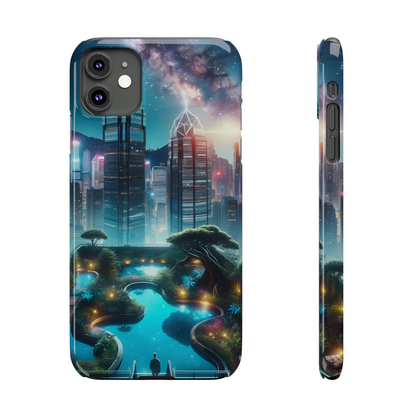 Luminosity Garden-Slim Phone Cases