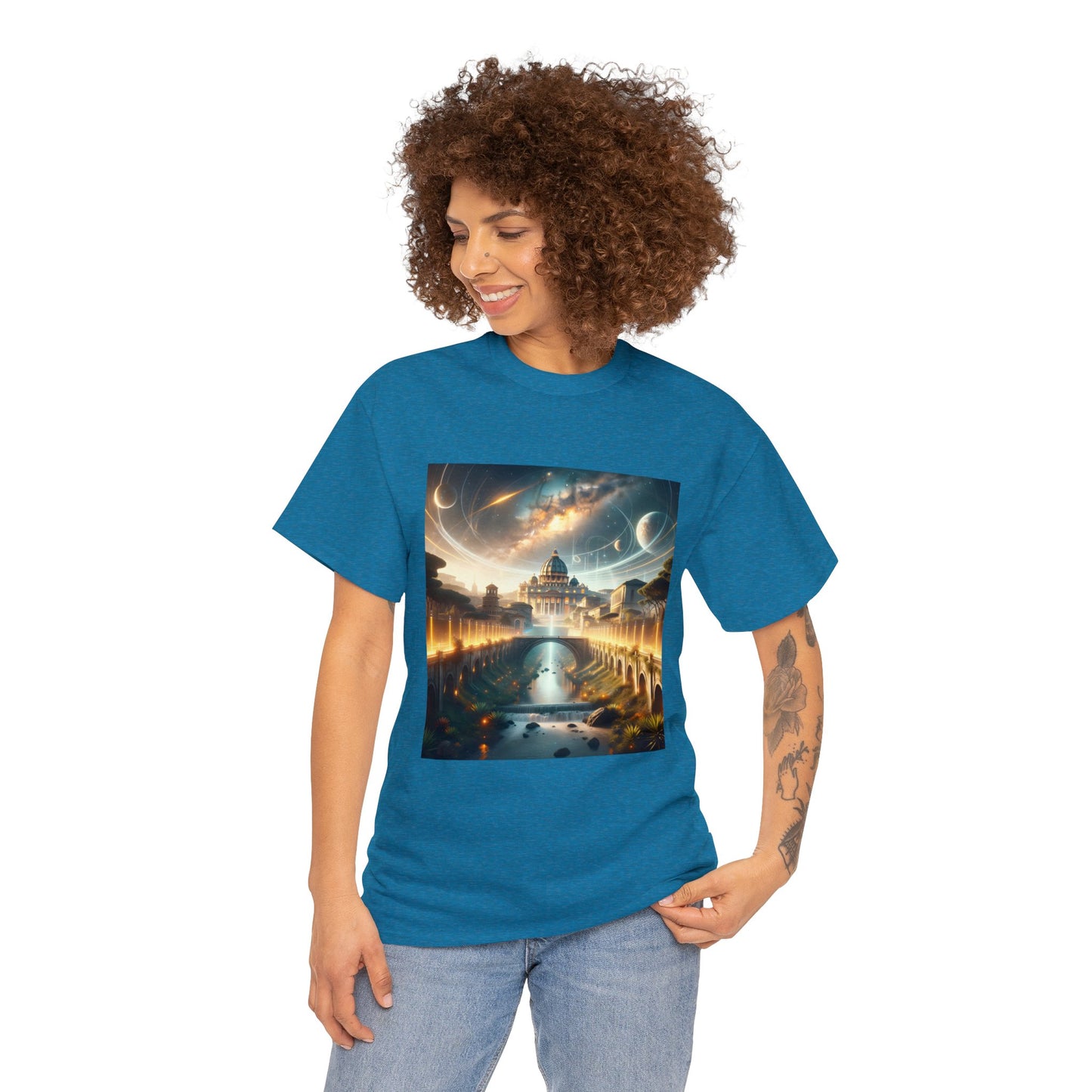 Stellarum Pontifex-Unisex Heavy Cotton Tee