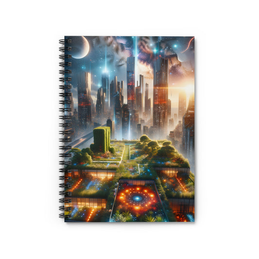 Luminaris Skyscape-Spiral Notebook - Ruled Line