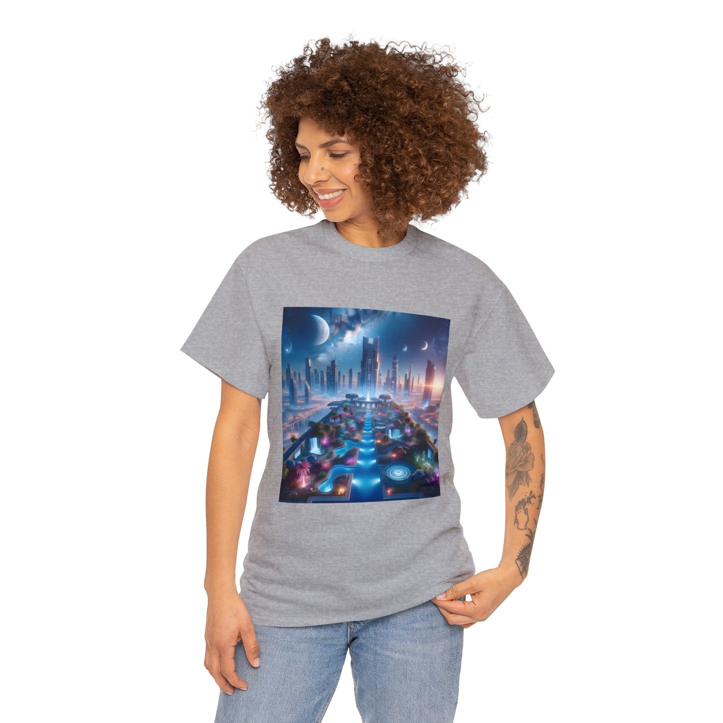 Solaris Mirage-Unisex Heavy Cotton Tee