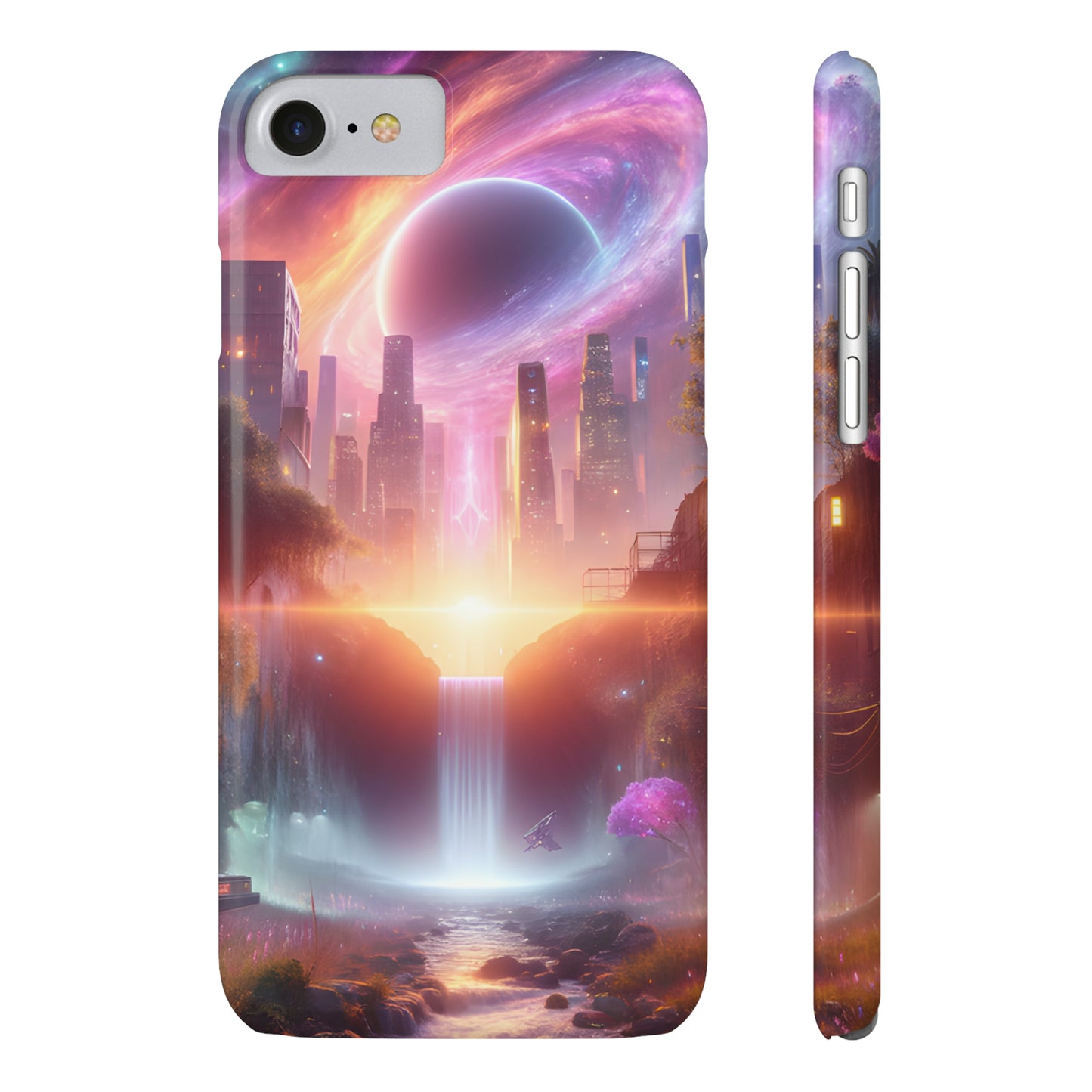 Luminaria Realm-Slim Phone Cases