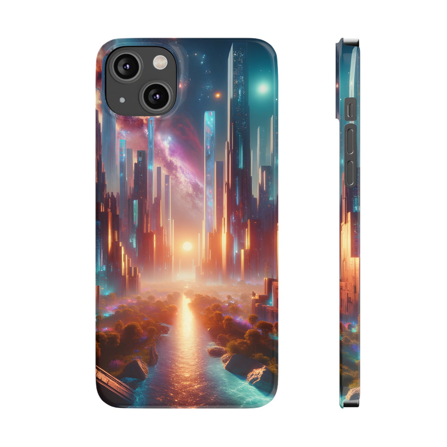 MarbleSky Studios-Slim Phone Cases