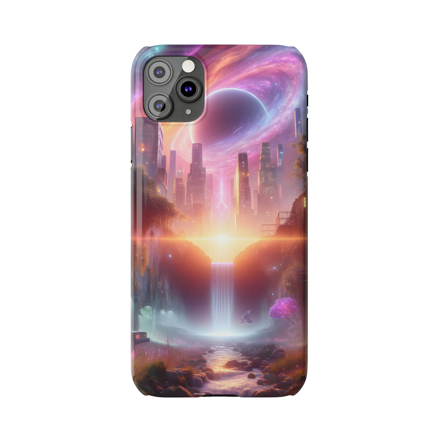 Luminaria Realm-Slim Phone Cases