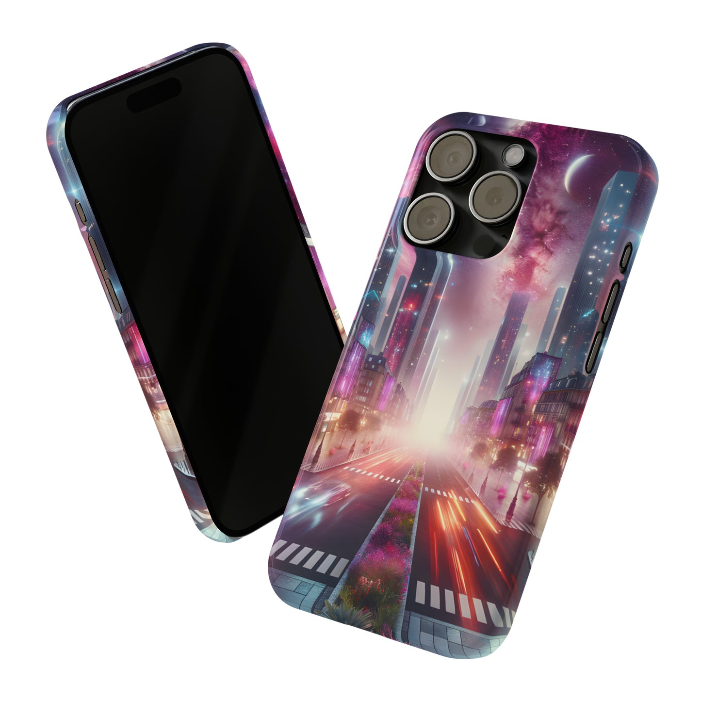 Paris Nightfall-Slim Phone Cases