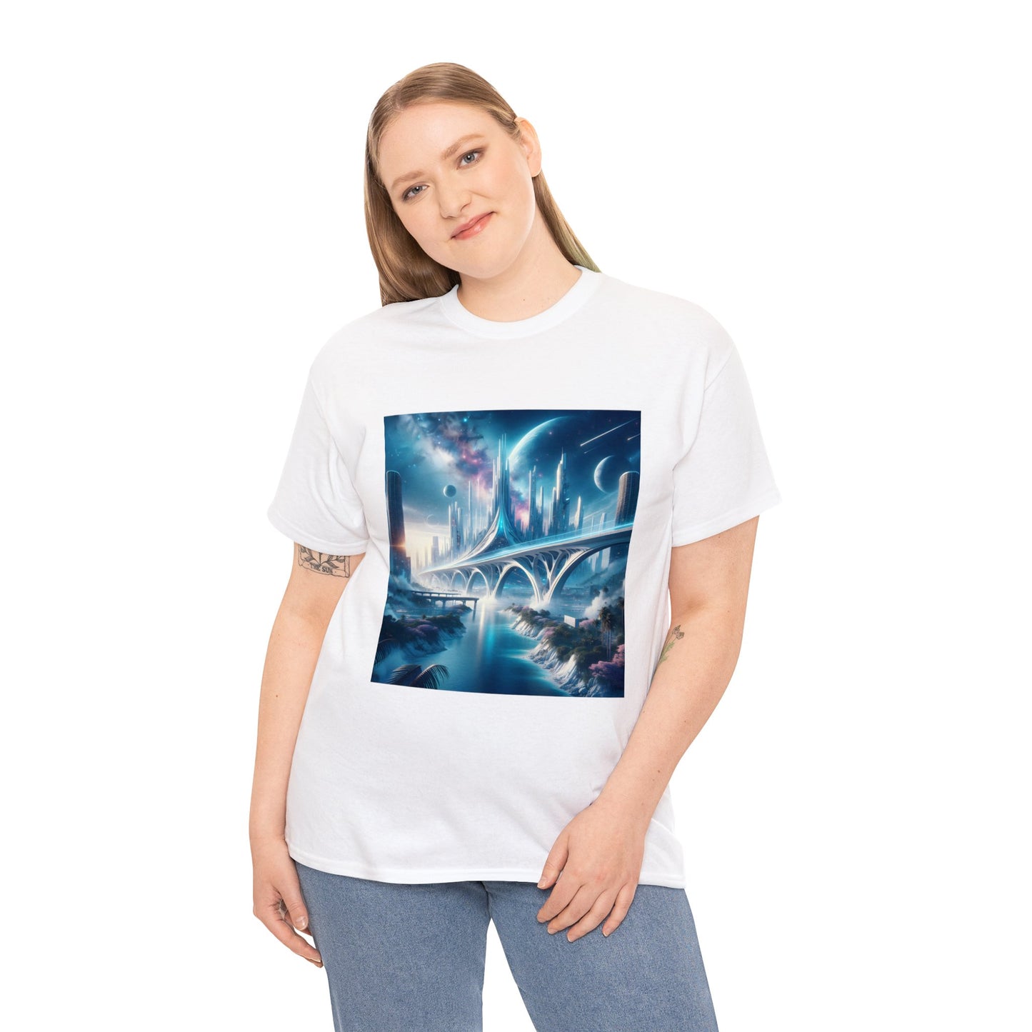 Stellar Marbles-Unisex Heavy Cotton Tee