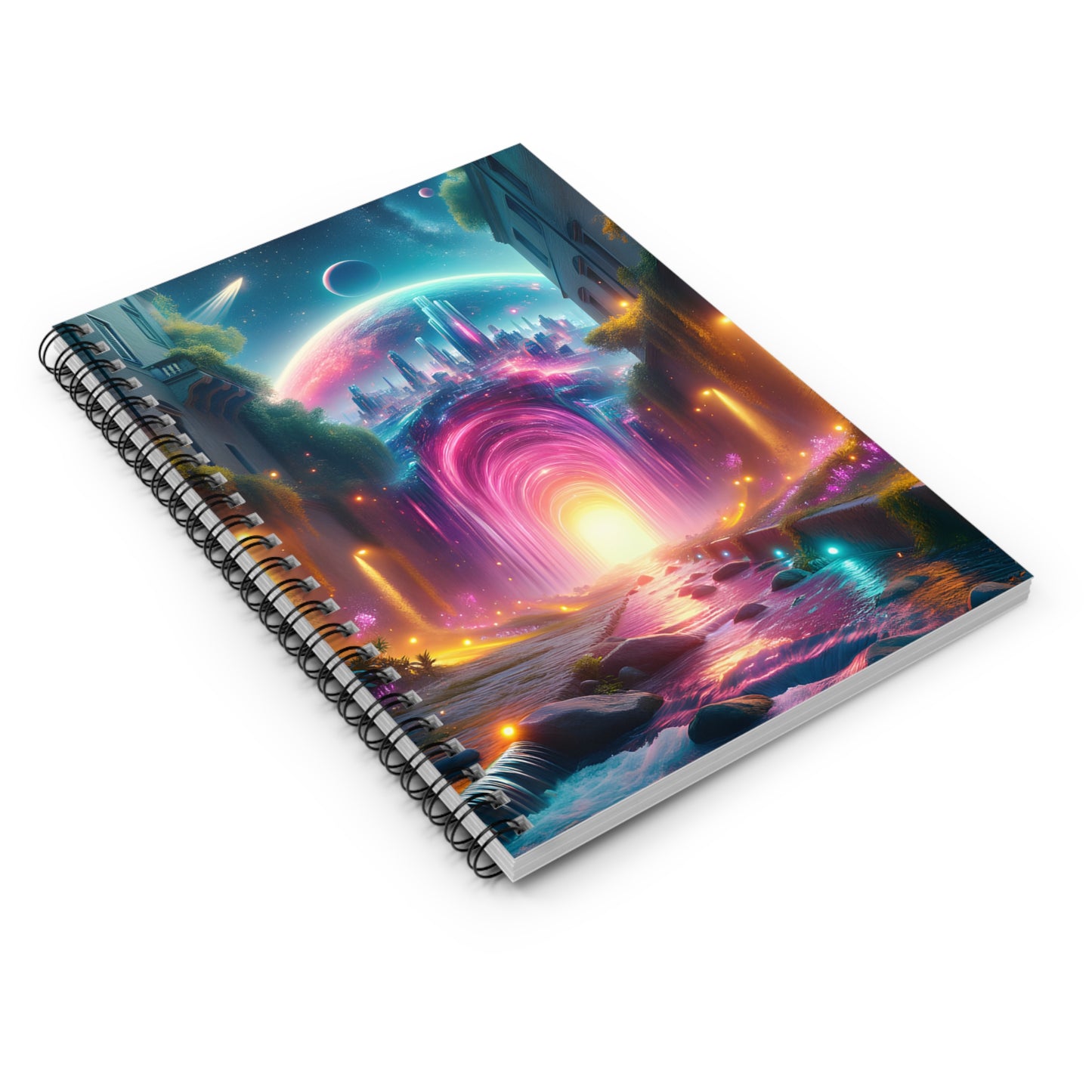 Luminora Stratosphere-Spiral Notebook - Ruled Line