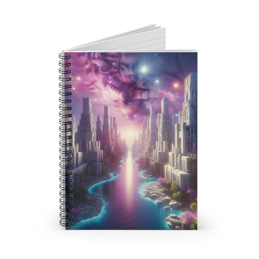 Marble Dreams-Spiral Notebook - Ruled Line