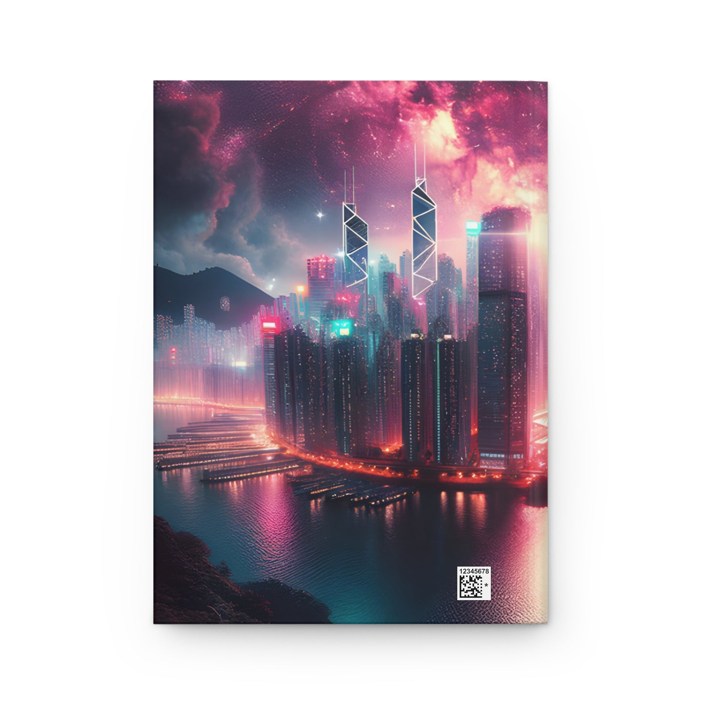 Aqua Skyline-Hardcover Journal Matte