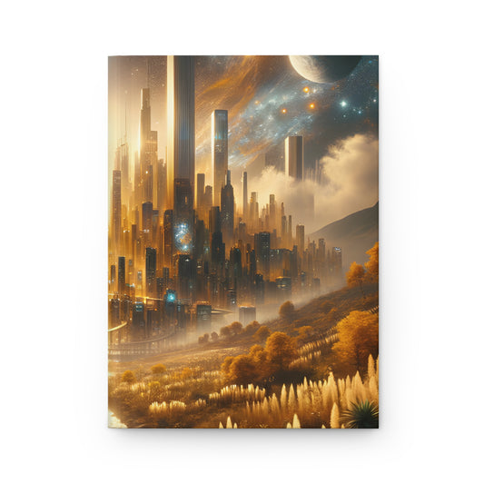 Golden Horizon-Hardcover Journal Matte