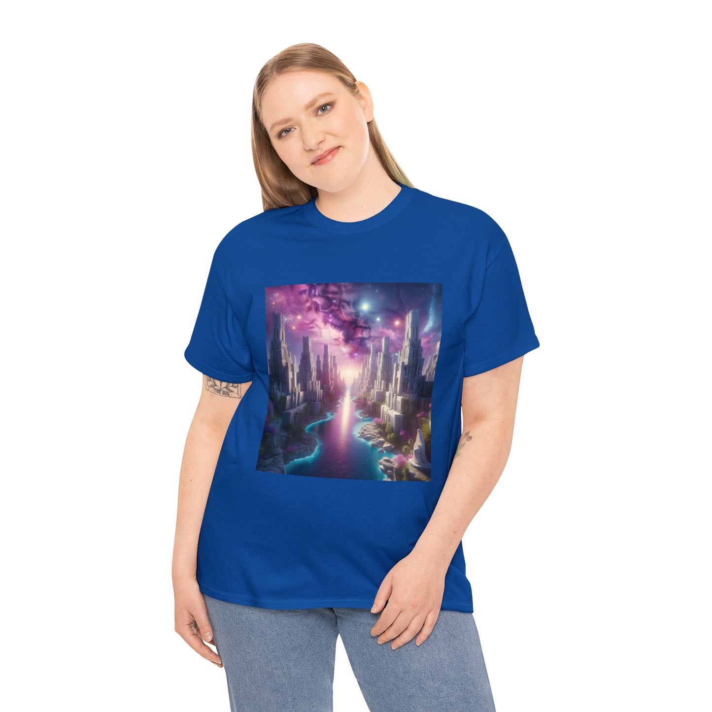 Marble Dreams-Unisex Heavy Cotton Tee