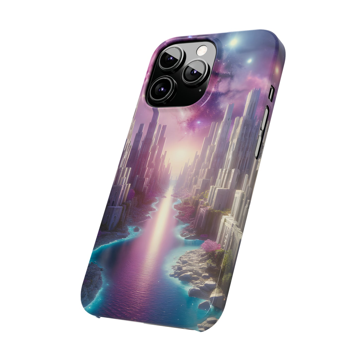 Marble Dreams-Slim Phone Cases