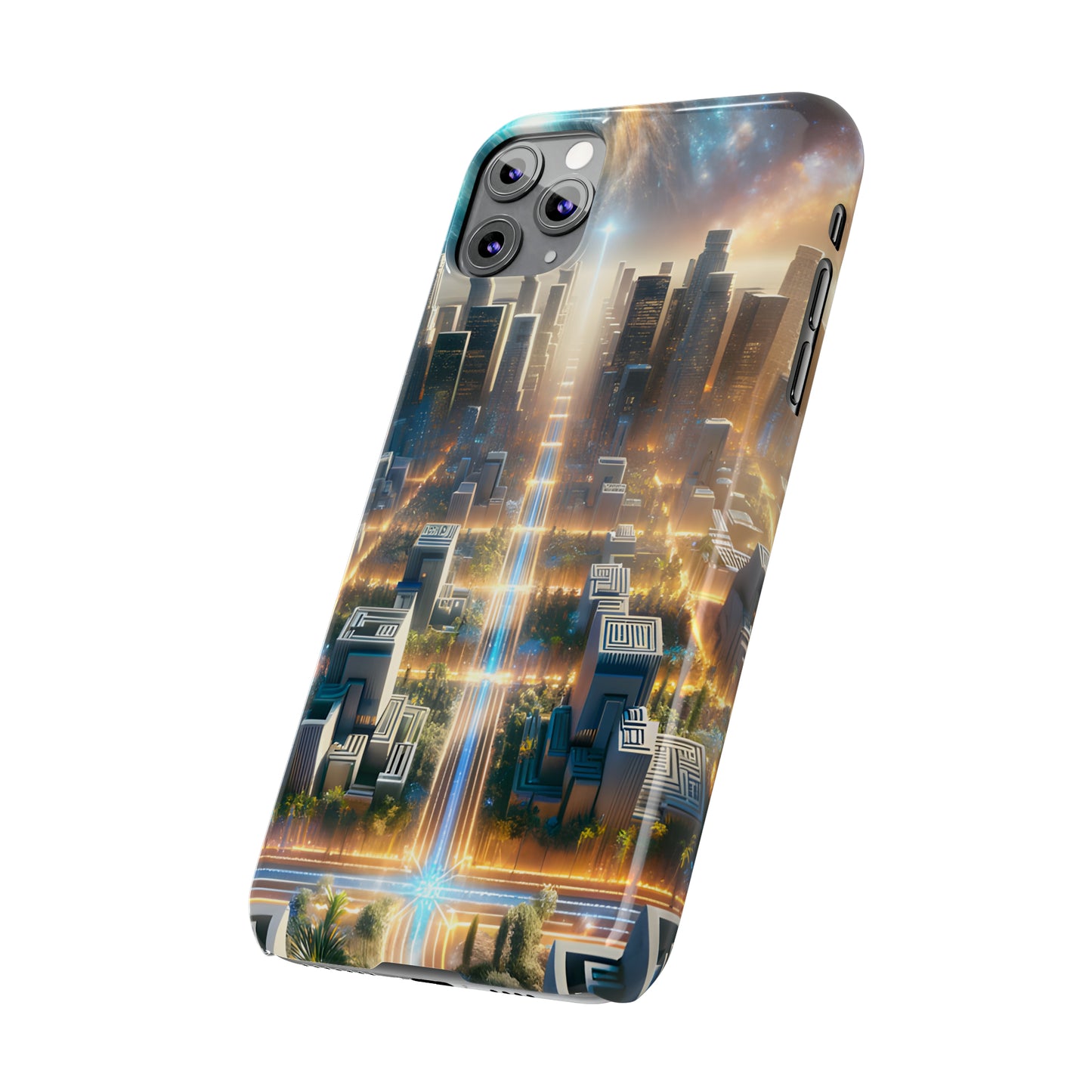 Luminaris Marbleus-Slim Phone Cases