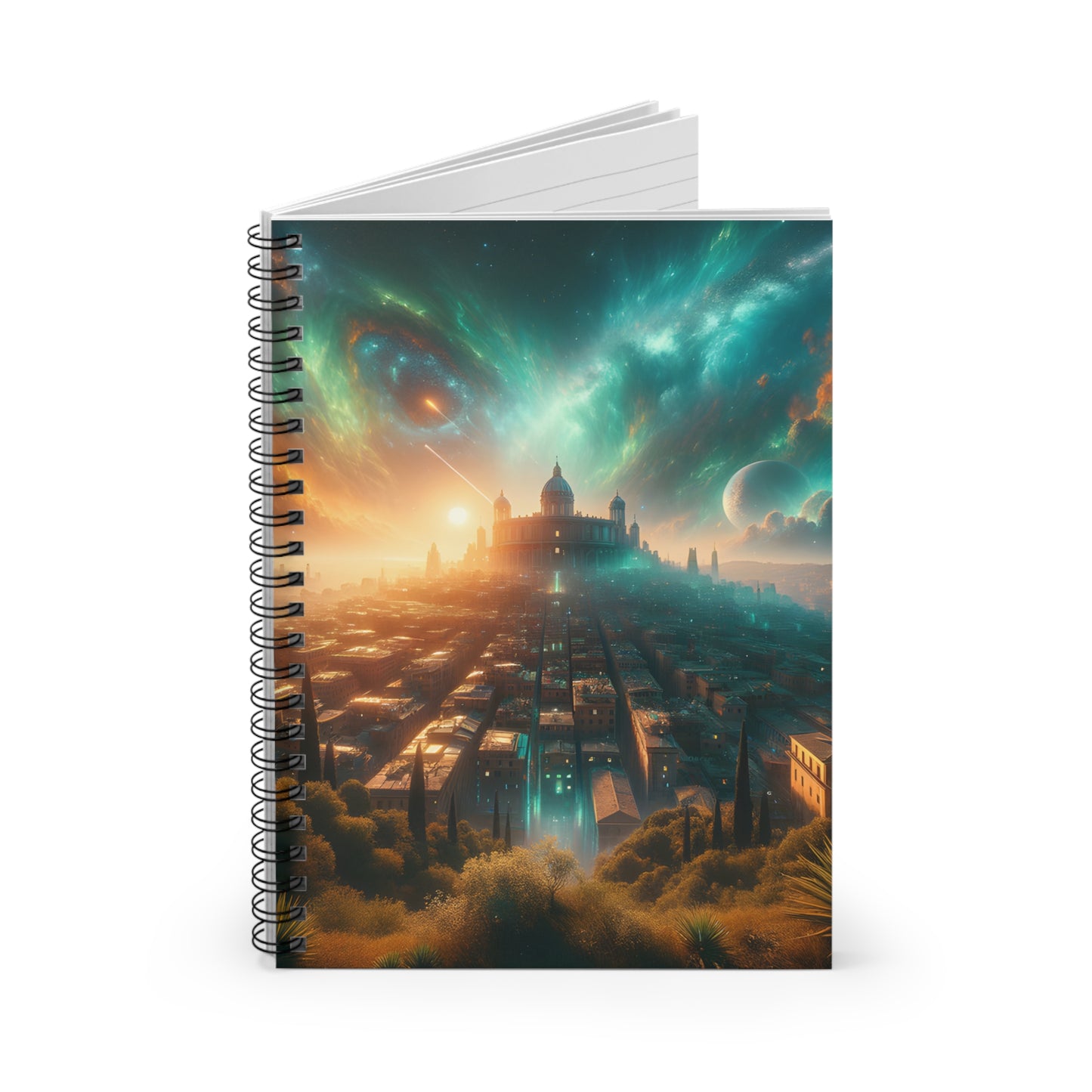 Titanium Dreams-Spiral Notebook - Ruled Line