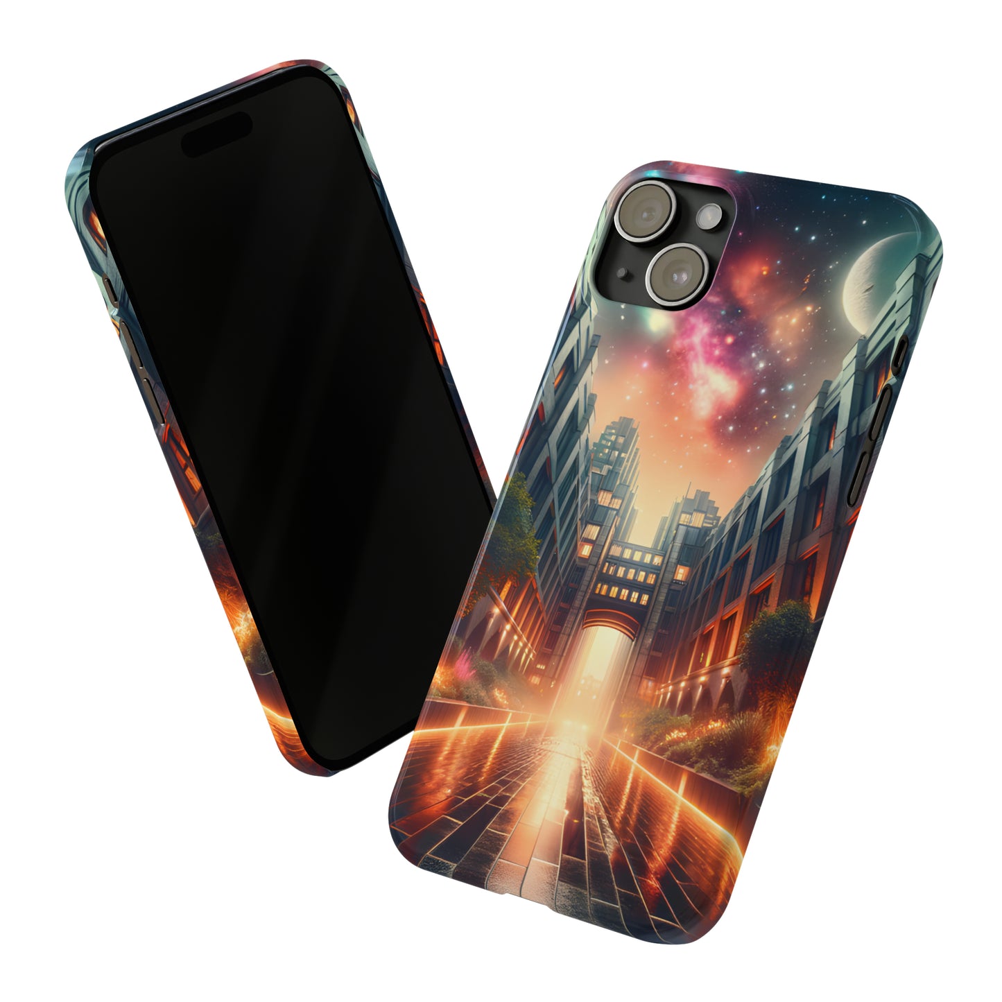 Luminaris Skies-Slim Phone Cases