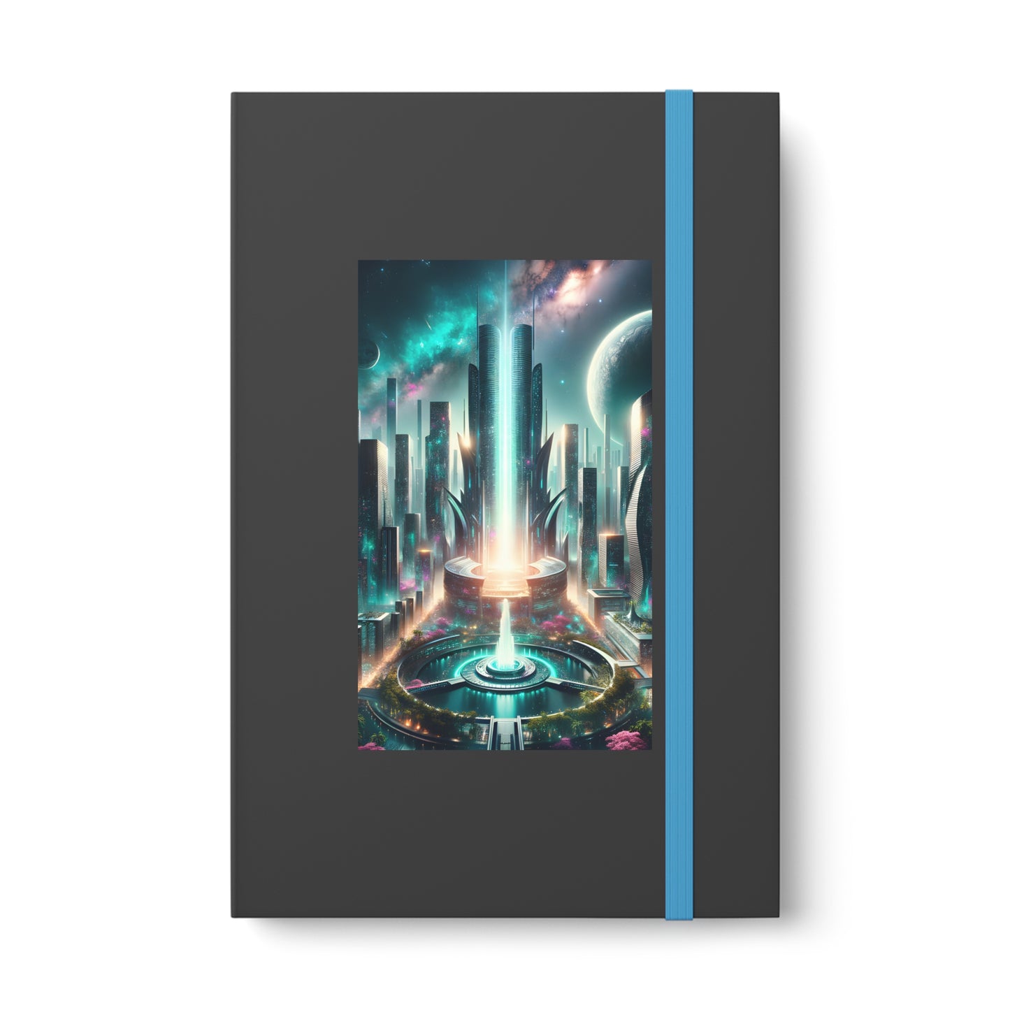 Astral Mirage-Color Contrast Notebook - Ruled