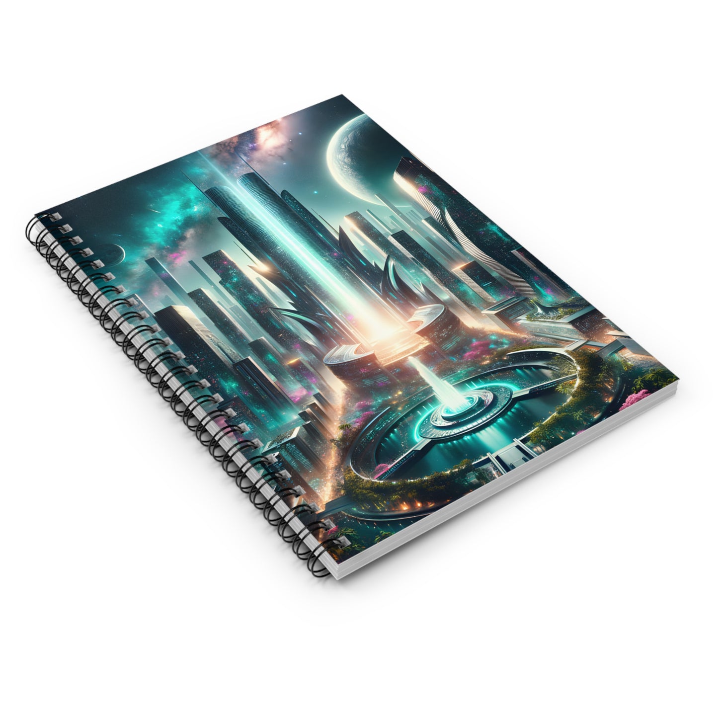 Astral Mirage-Spiral Notebook - Ruled Line