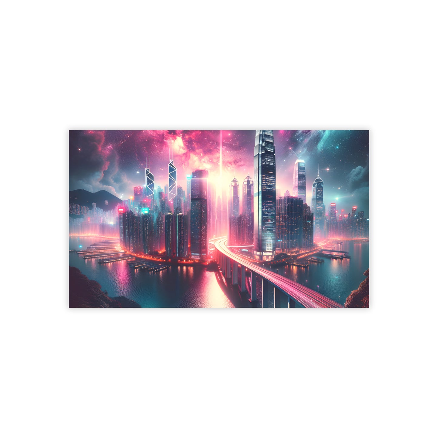 Aqua Skyline-Post-it® Note Pads