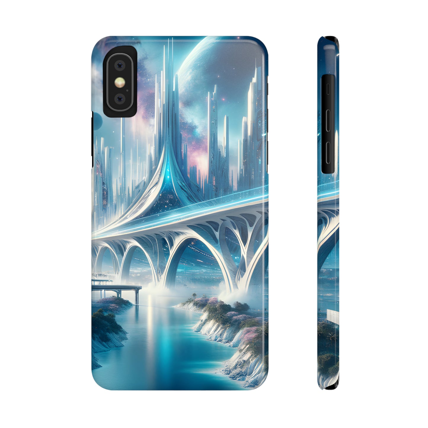 Stellar Marbles-Slim Phone Cases