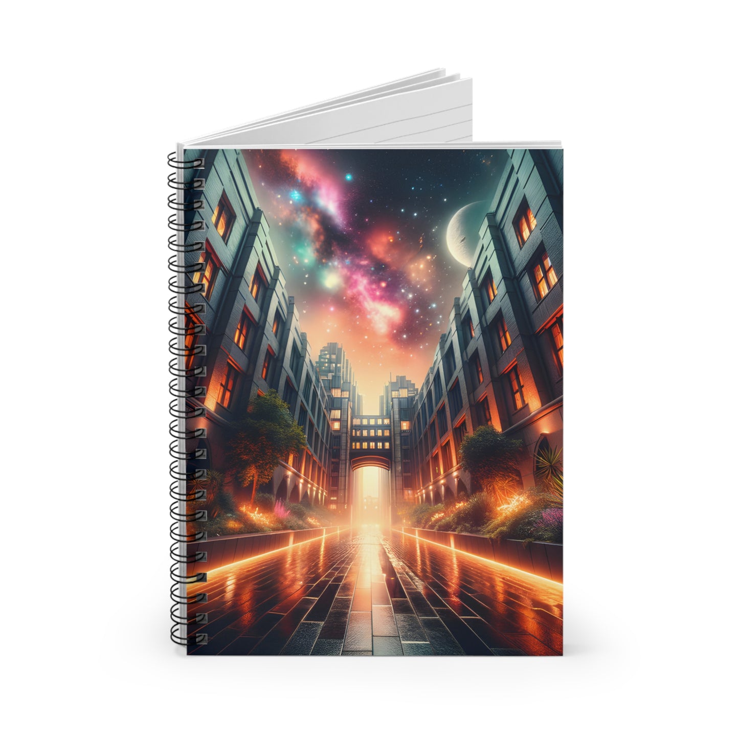 Luminaris Skies-Spiral Notebook - Ruled Line