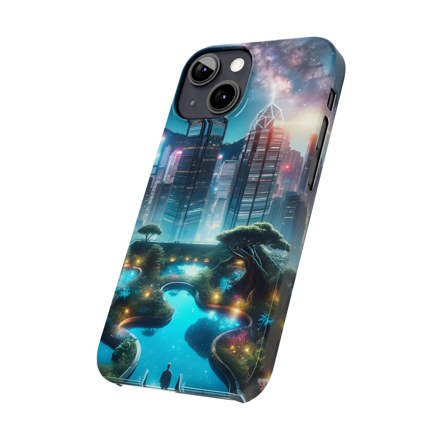 Luminosity Garden-Slim Phone Cases