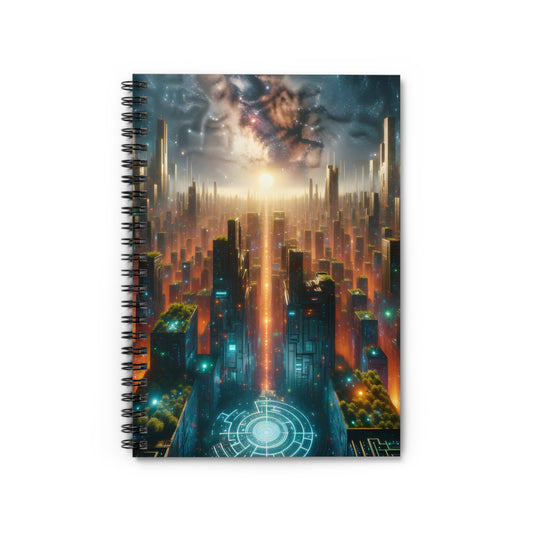 Parisian Prism-Spiral Notebook - Ruled Line