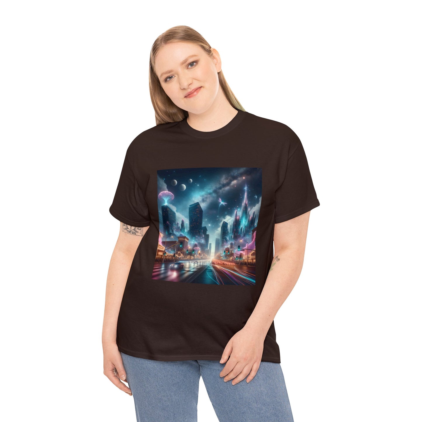 Luminous Dreams-Unisex Heavy Cotton Tee