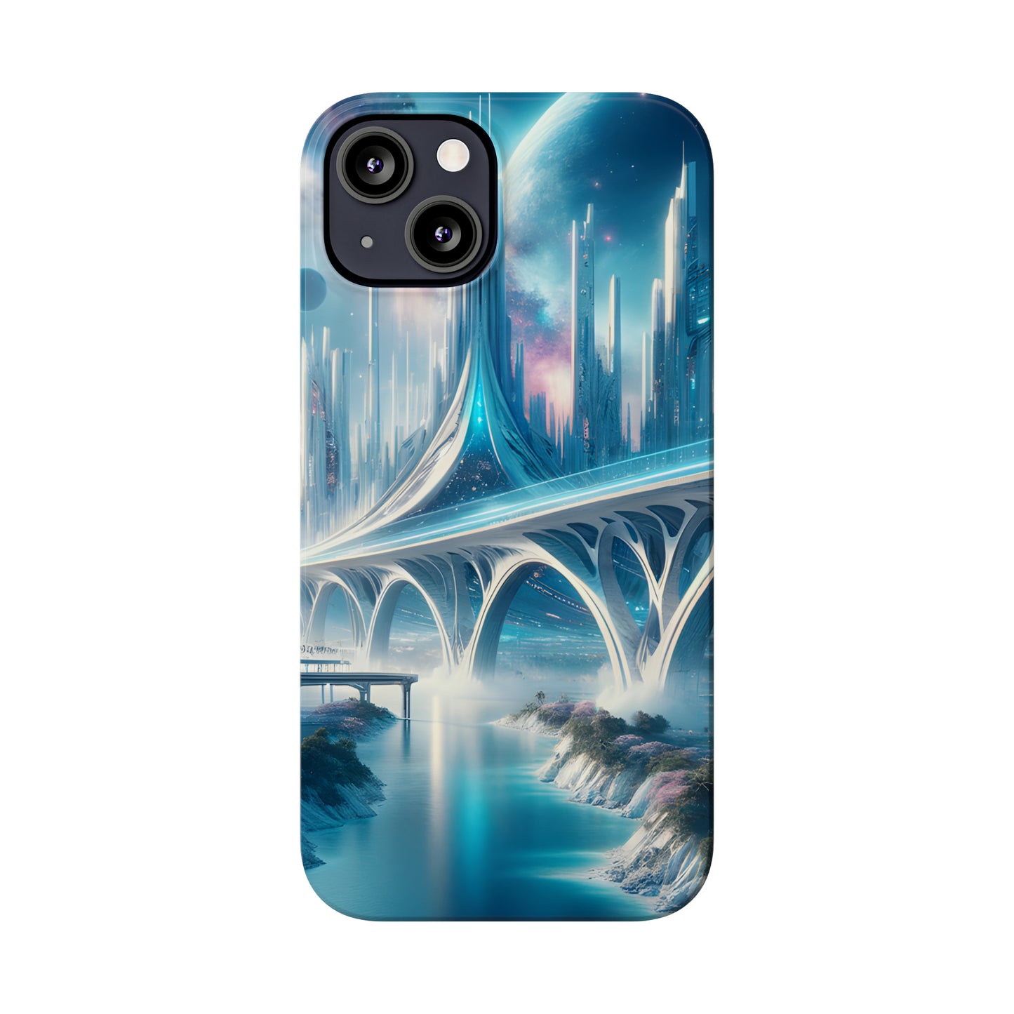 Stellar Marbles-Slim Phone Cases