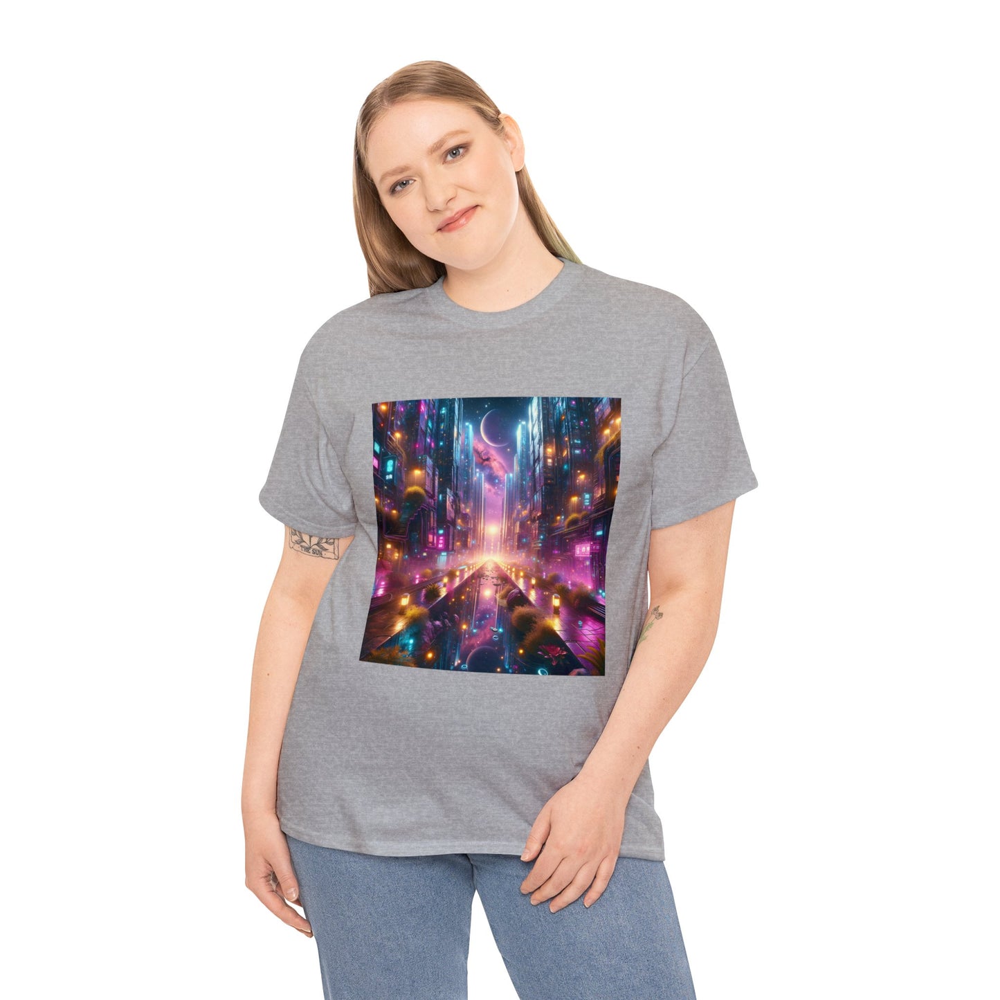 CrystalScape-Unisex Heavy Cotton Tee