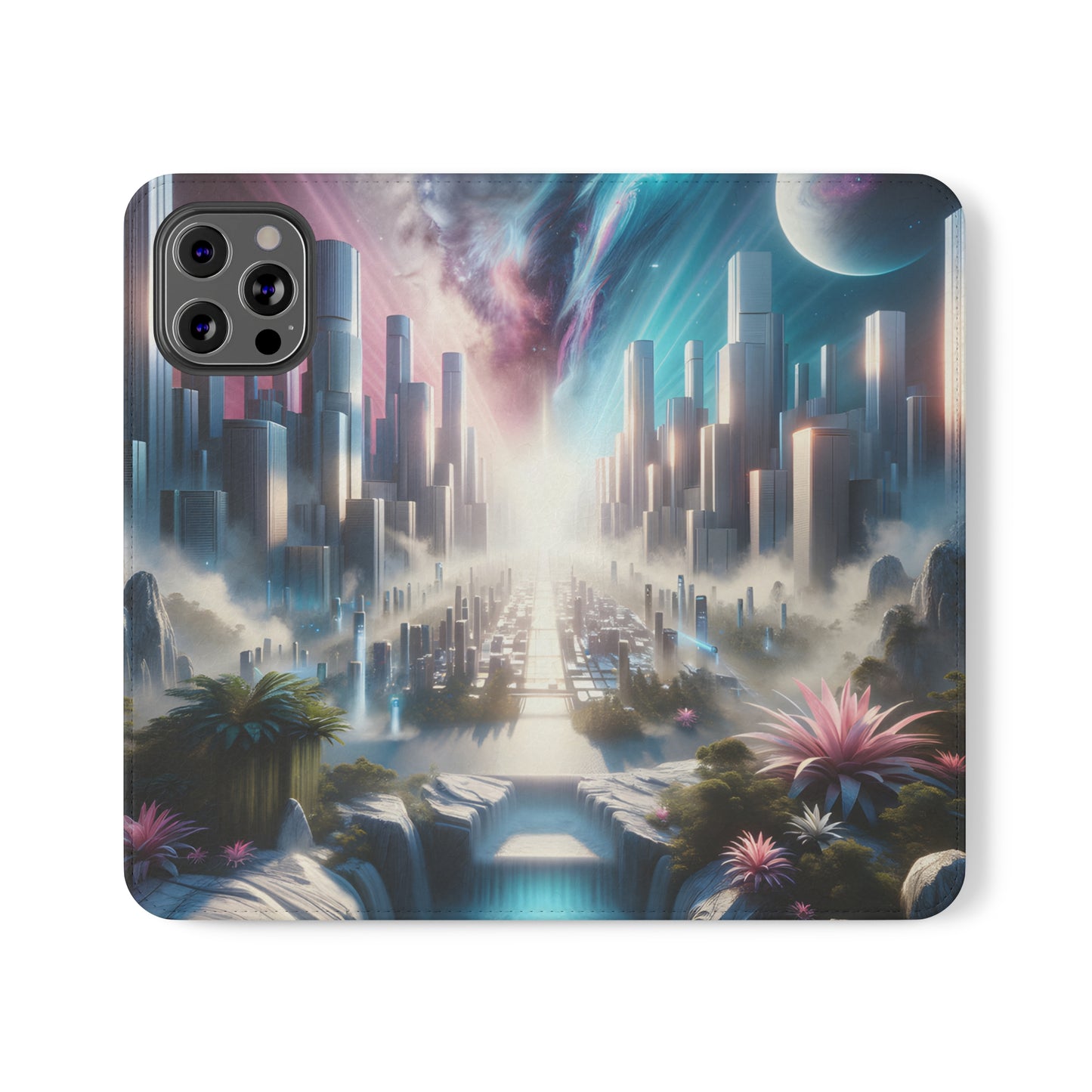 Marble Horizon-Flip Cases