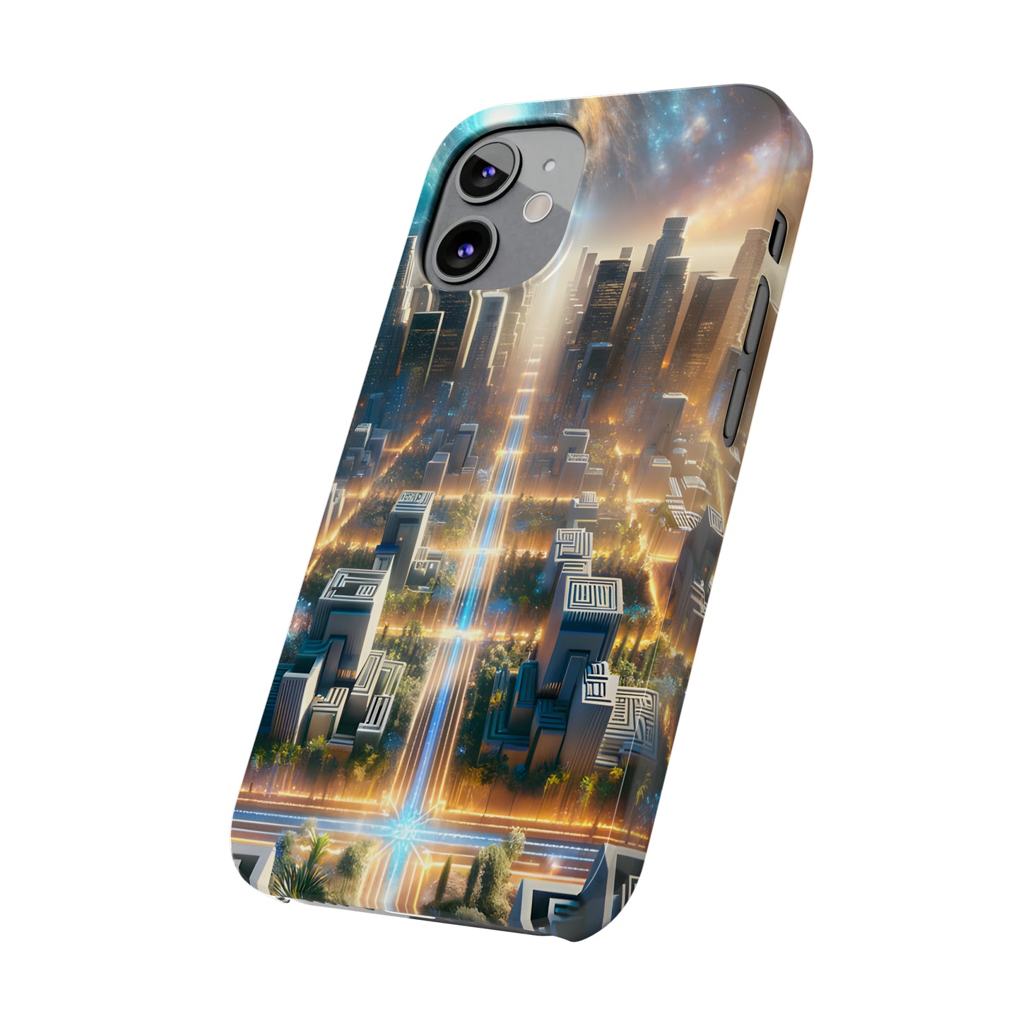 Luminaris Marbleus-Slim Phone Cases