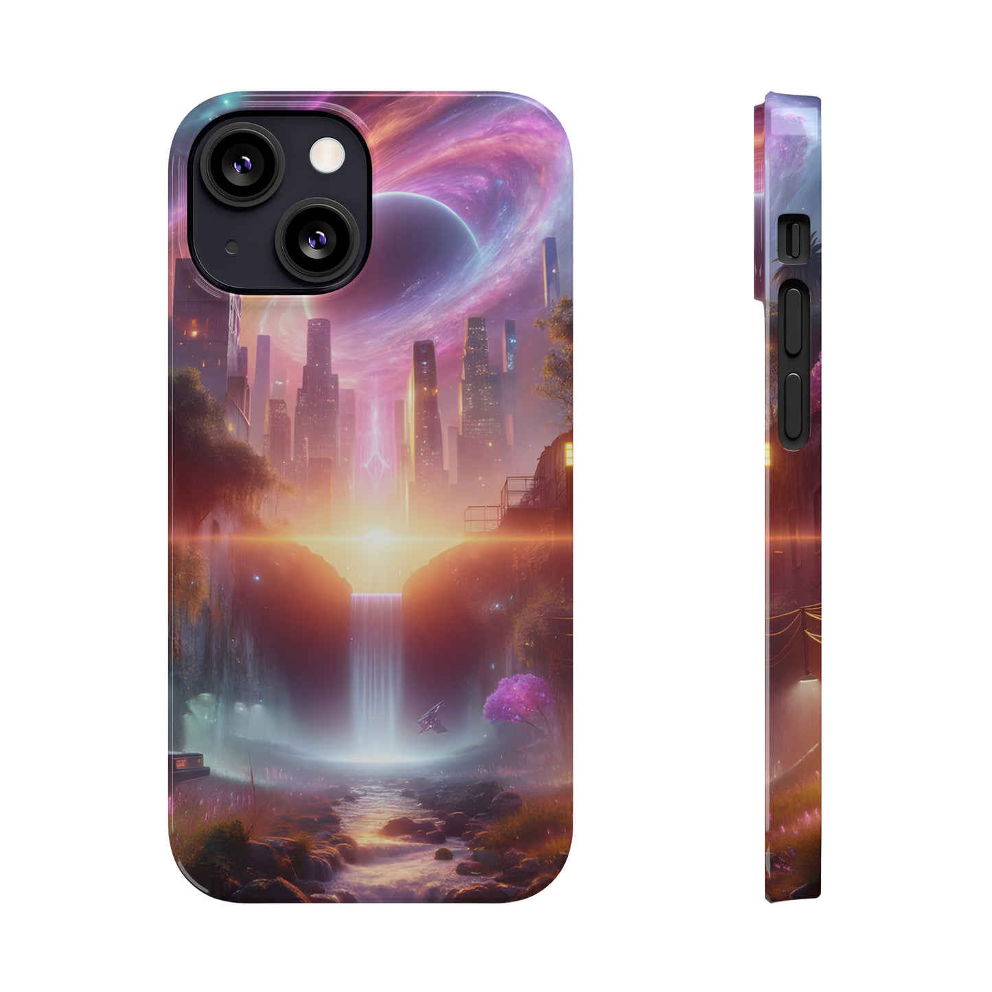 Luminaria Realm-Slim Phone Cases