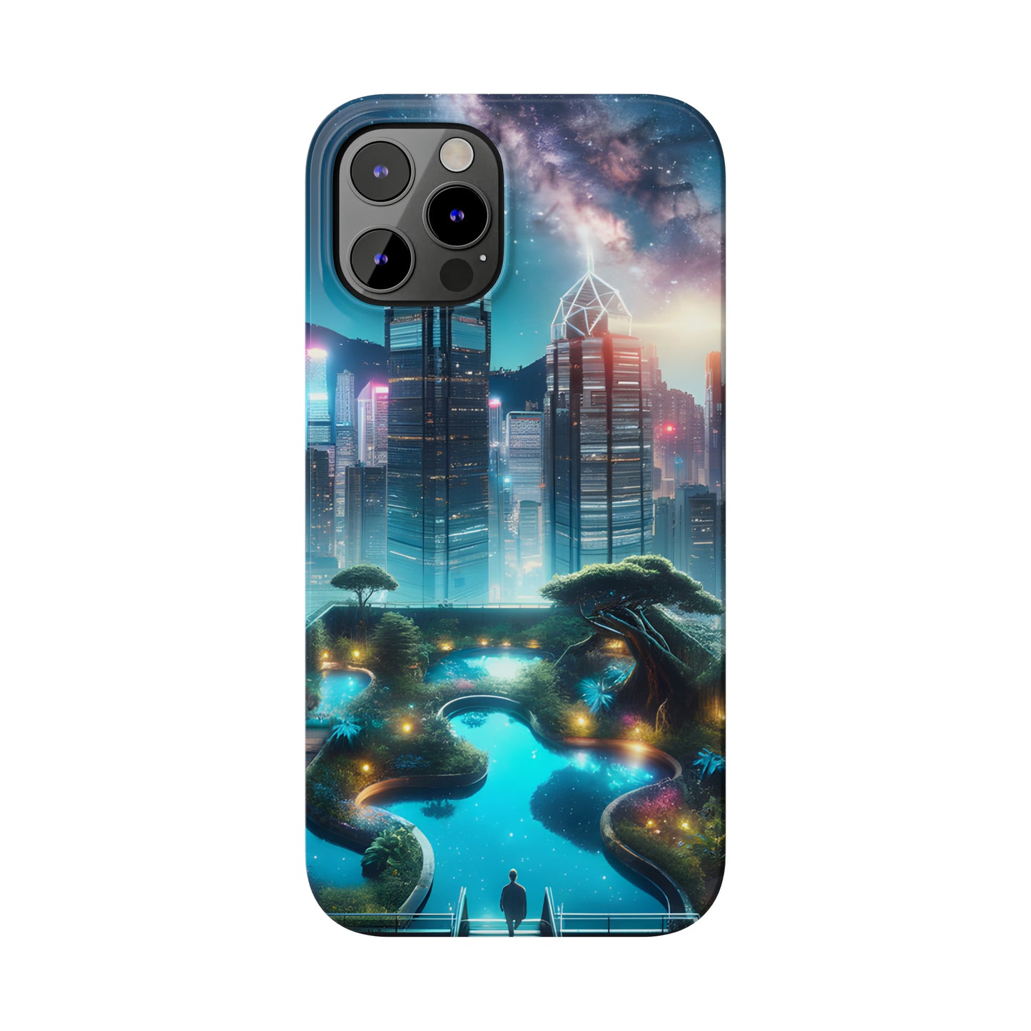 Luminosity Garden-Slim Phone Cases